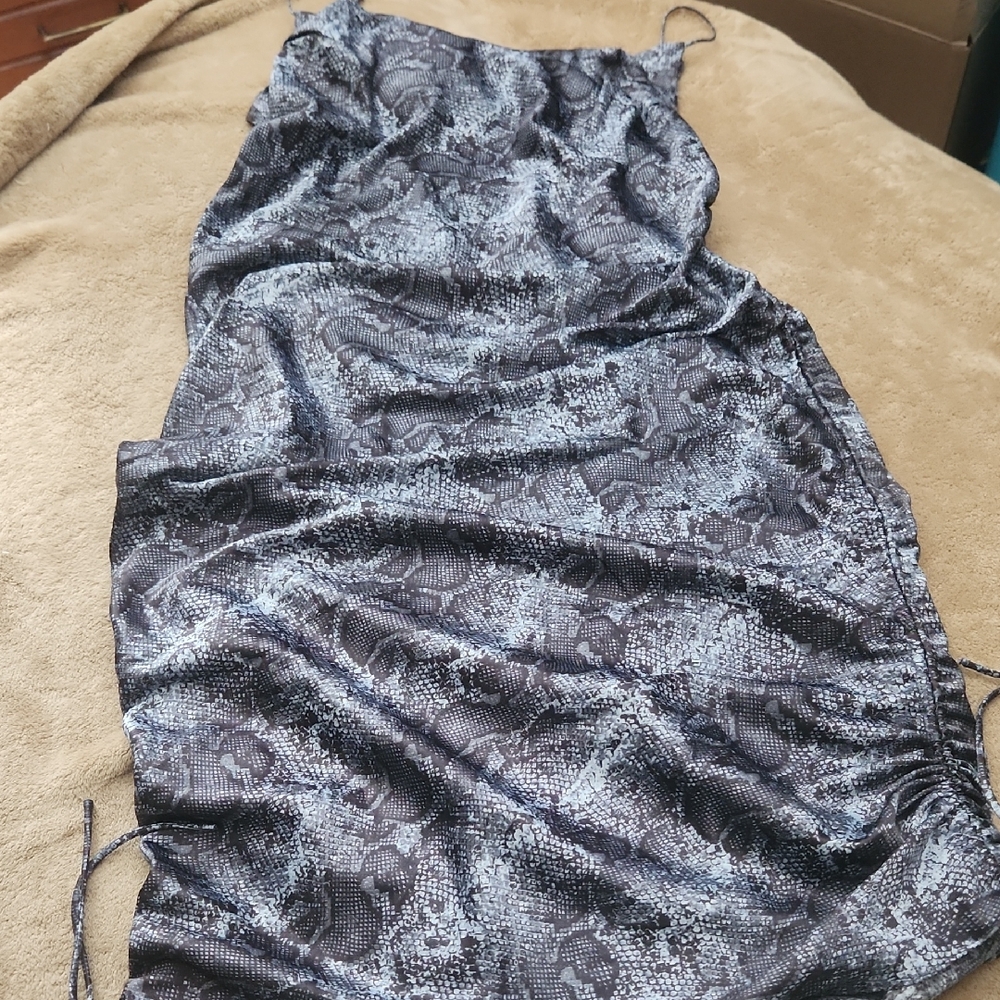 A.C.W. Snakeskin Print Nightie Sz LG